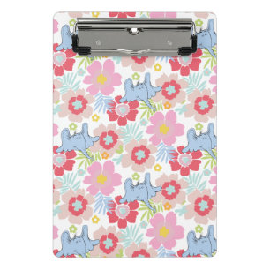 Horton Hört Ein Hu   Pastell-Blumenmuster Mini Klemmbrett
