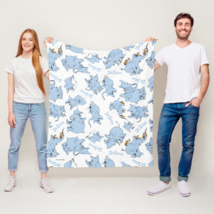 Horton Hört Ein Who-Affenmuster Fleecedecke