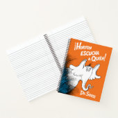 Horton hört einen Wer! Spanisches Buchcover Notizblock (Innenseite)