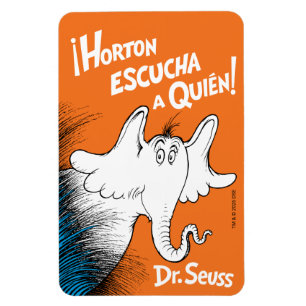 Horton hört einen Who! Spanisches Buchcover Magnet