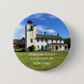 Horton Point Lighthouse, New York Button (Vorderseite)