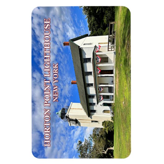 Horton Point Lighthouse, New York Flexi Magnet (Vertikal)