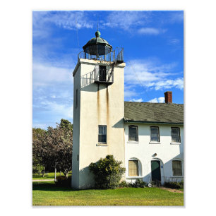 Horton Point Lighthouse, New York Foto Print