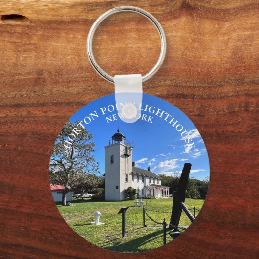 Horton Point Lighthouse, New York Keyring Schlüsselanhänger (Vorderseite)