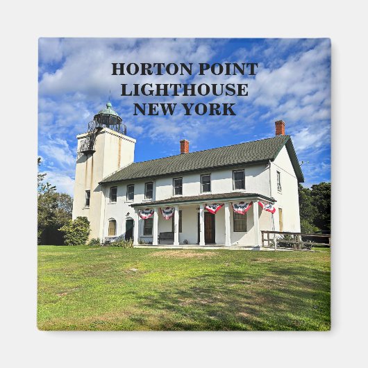 Horton Point Lighthouse, New York Magnet (Vorne)