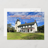 Horton Point Lighthouse, New York Postcard Postkarte (Vorne/Hinten)