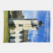 Horton Point Lighthouse, New York Teetuch Geschirrtuch (Horizontal)