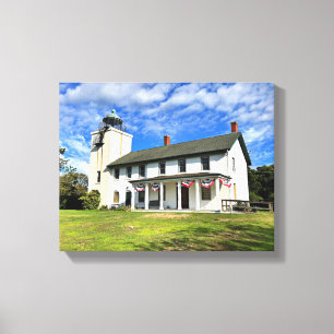 Horton Point Lighthouse New York Wrapped Canvas Leinwanddruck