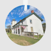Horton Point Lighthouse, New Yorker Ornament (Rückseite)