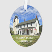Horton Point Lighthouse, New Yorker Ornament (Vorderseite)