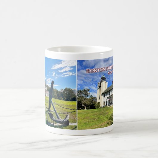 Horton Point Lighthouse, New Yorker Tasse (Mittel)