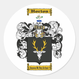 Horton Runder Aufkleber