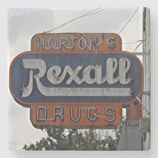 Horton's Rexall Drugs, Athen, Georgien Untersetzer (Vorderseite)