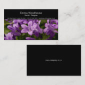 Hortus 2 - Glockenblumen-Visitenkarte Visitenkarte (Vorne/Hinten)