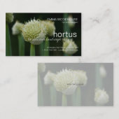 Hortus - Allium Business Card Visitenkarte (Vorne/Hinten)