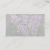 Hortus - Thalictrum-Visitenkarte Visitenkarte (Rückseite)