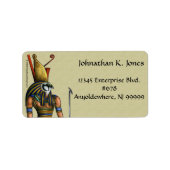 Horus Address Label Adressaufkleber (Vorne)