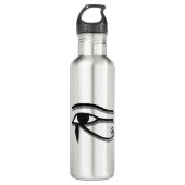 Horus Ägyptische Symbolfarbe Zeichnend Auge Edelstahlflasche (Vorderseite)