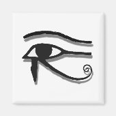 Horus Ägyptische Symbolfarbe Zeichnend Auge Magnet (Vorne)