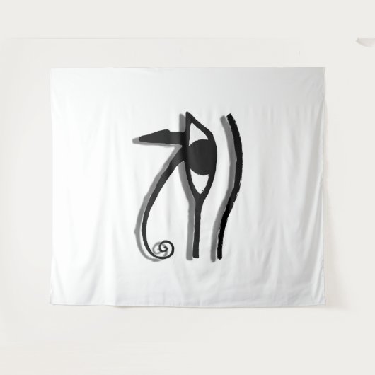 Horus Ägyptische Symbolfarbe Zeichnend Auge Wandteppich (Vorderseite (Horizontal))