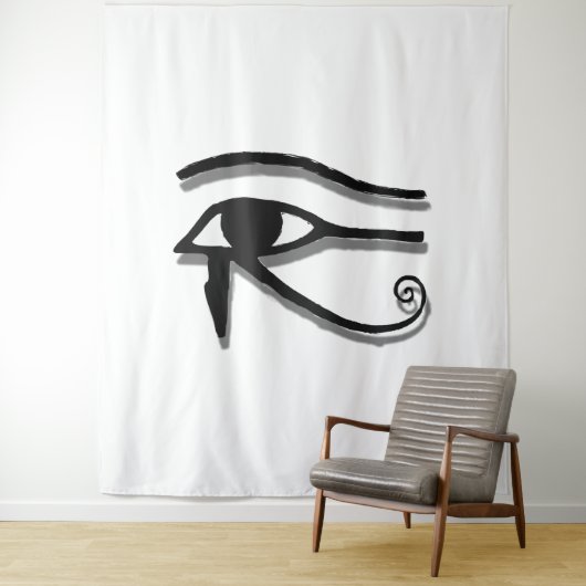 Horus Ägyptische Symbolfarbe Zeichnend Auge Wandteppich (Beispiel)