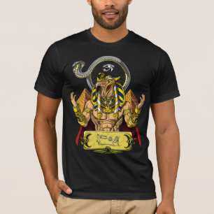 Horus Ägyptischer Gott Ra Pyramids Antike Mytholo T-Shirt