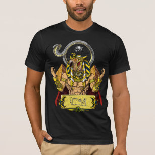 Horus Ägyptischer Gott Ra Pyramids Antike Mytholog T-Shirt