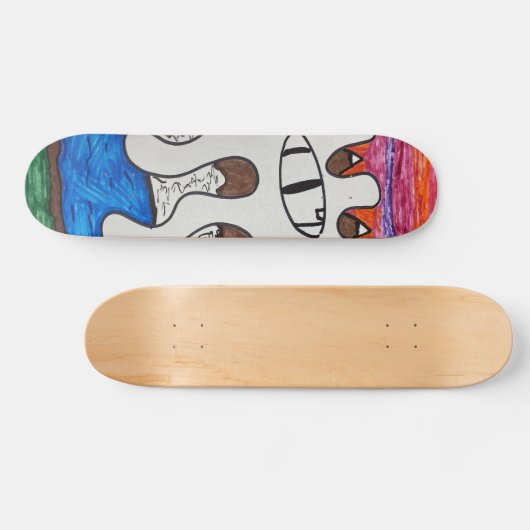Horus Alien Planet Skateboard Deck (Horizontal)