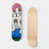 Horus Alien Planet Skateboard Deck (Vorderseite)