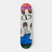 Horus Alien Planet Skateboard Deck (Vorne)