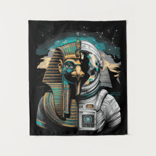 Horus Astronaut - Erkundung alter Güter und Weltra Wandteppich