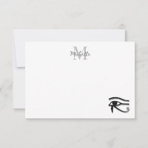Horus-Auge Ägyptisches Symbol Benutzerdefiniertes  Mitteilungskarte