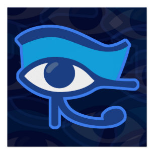 Horus-Auge Poster
