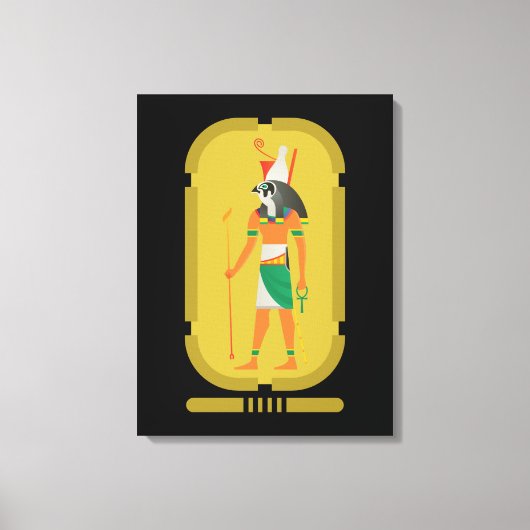 Horus Canvas Print Leinwanddruck (Vorderseite)