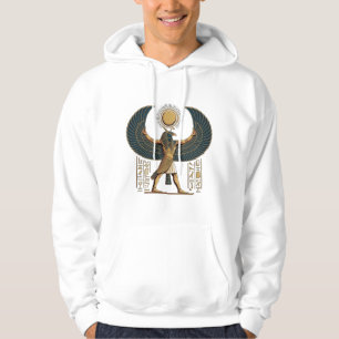 Horus, der geflügelte Sonnenschutz Hoodie