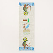 Horus des Horizonts Yogamatte (Vorderseite)