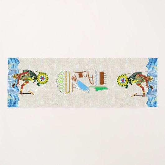 Horus des Horizonts Yogamatte (Vorderseite (Horizontal))