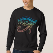 Horus Eye Ägypten Symbol Ägyptisch Sweatshirt (Vorderseite)
