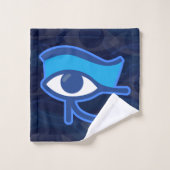 Horus Eye Badhandtuch Set (Waschlappen)