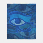 Horus Eye Fleecedecke (Vorderseite)