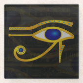 Horus Eye Glasuntersetzer (Vorderseite)
