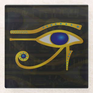 Horus Eye Glasuntersetzer
