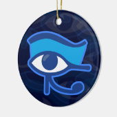 Horus Eye Keramik Ornament (Links)