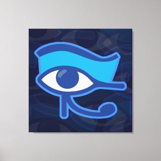 Horus Eye Leinwanddruck (Vorderseite)