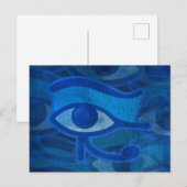 Horus Eye Postcard Postkarte (Vorne/Hinten)