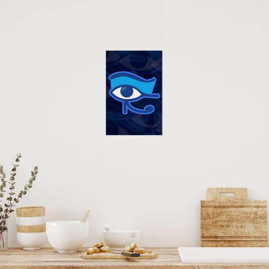 Horus Eye Poster (Küche)