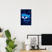 Horus Eye Poster (Heimbüro)