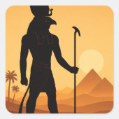 Horus Falcon God Sticker | Altes Ägypten (Vorderseite)