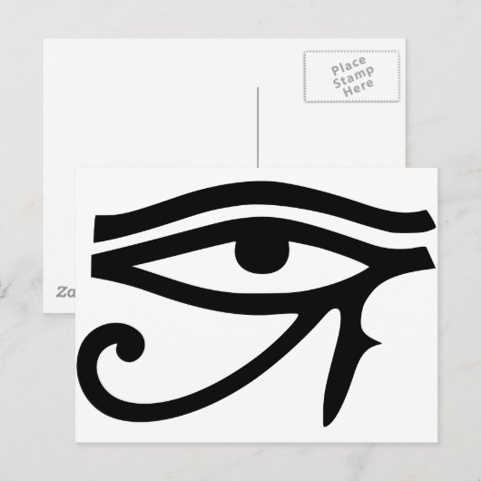 Horus-Geschenkidee Postkarte (Vorne/Hinten)