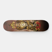 Horus mit allen Augen Skateboard (Horizontal)